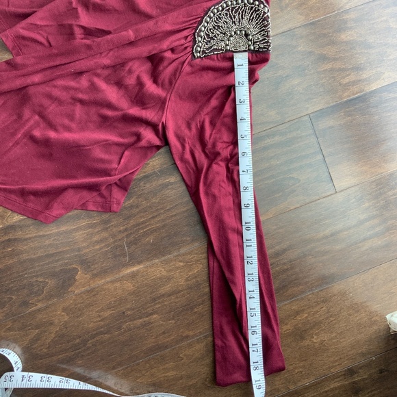 FOREVER 21 Cardigan Beaded. Size M. - Picture 5 of 6